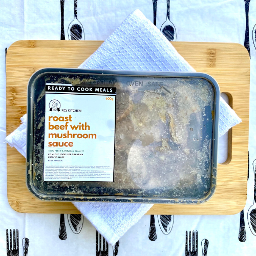 Roast Beef w/ Mushroom Sauce